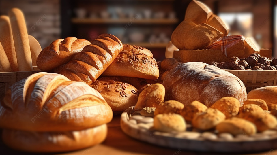 مخبوزات طازجة